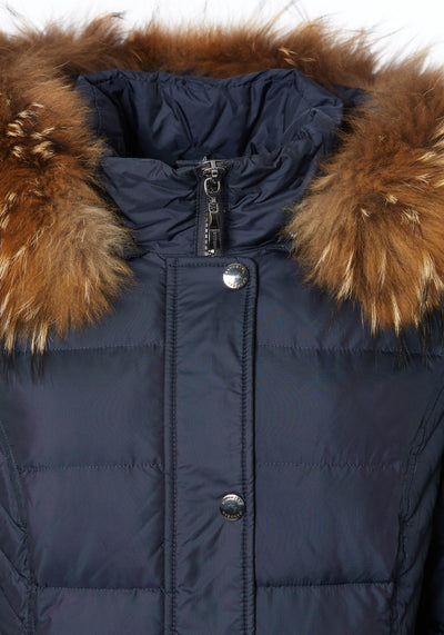 Windfield / Danwear Alfa With Real Fur Black Label Down 08 Navy