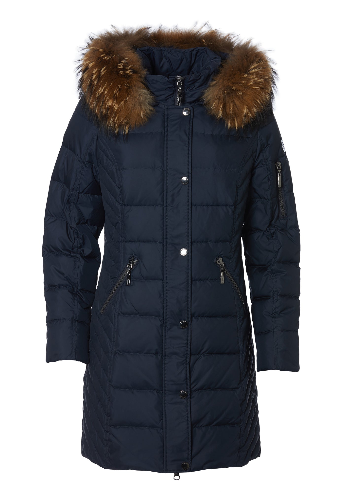 Windfield / Danwear Alfa With Real Fur Black Label Down 08 Navy