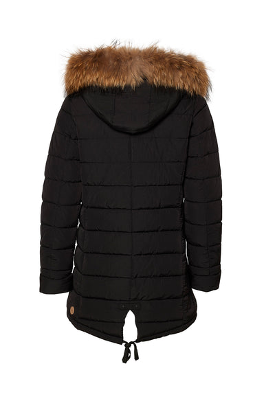 Windfield / Danwear Chili with Real Fur Crinkle 09 Black