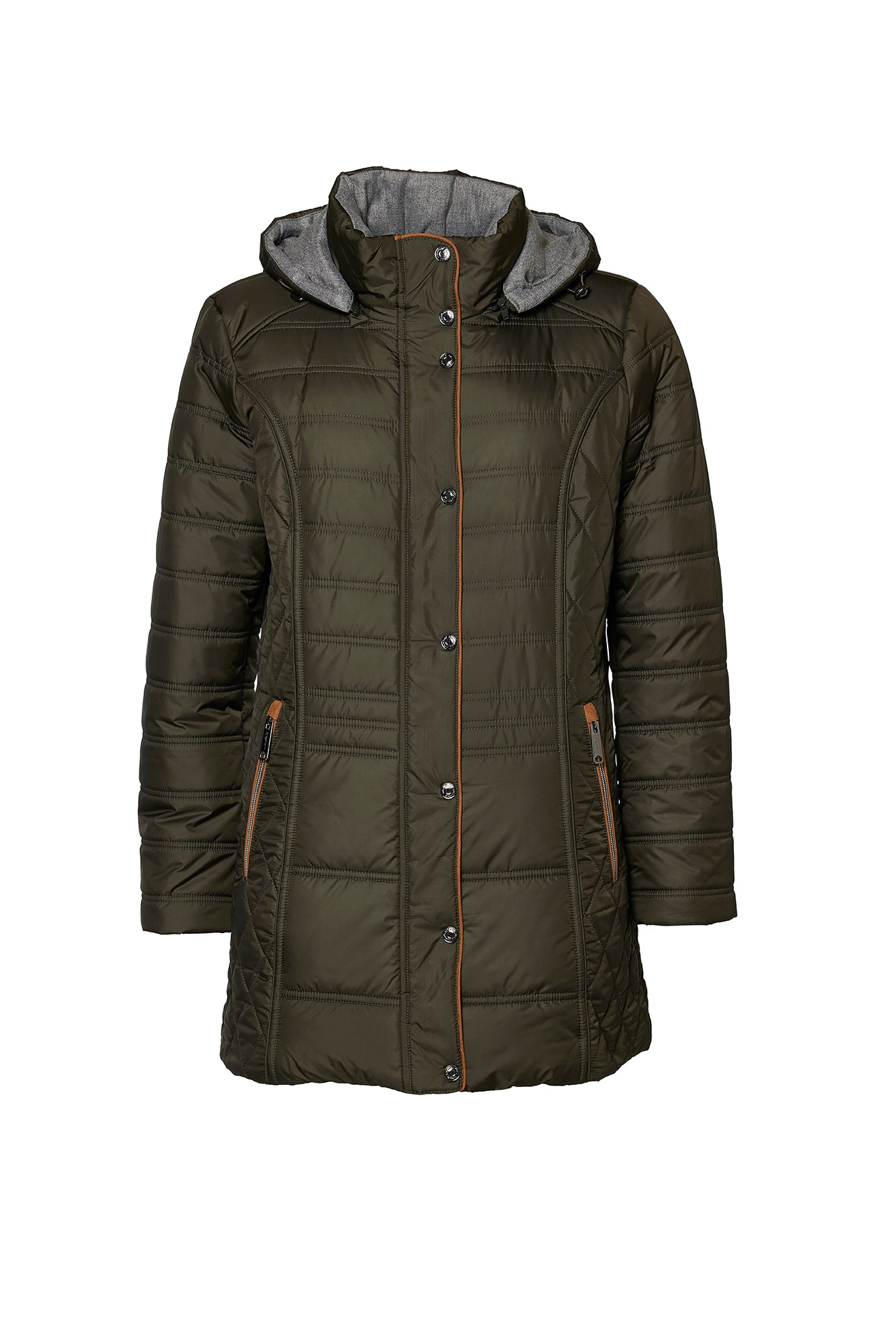 Windfield / Danwear Carly without Fur Recycled 14 Army